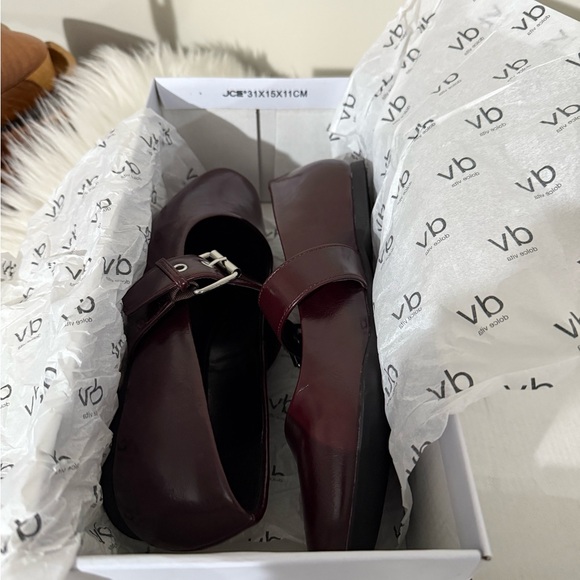 Dolce vitaWomen's Burgundy Mary Jane Shoes size 6.5 - Picture 8 of 8